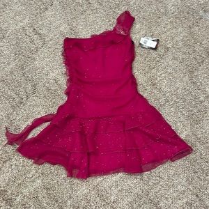 NWT. Rampage Dress. Pink. SZ 7